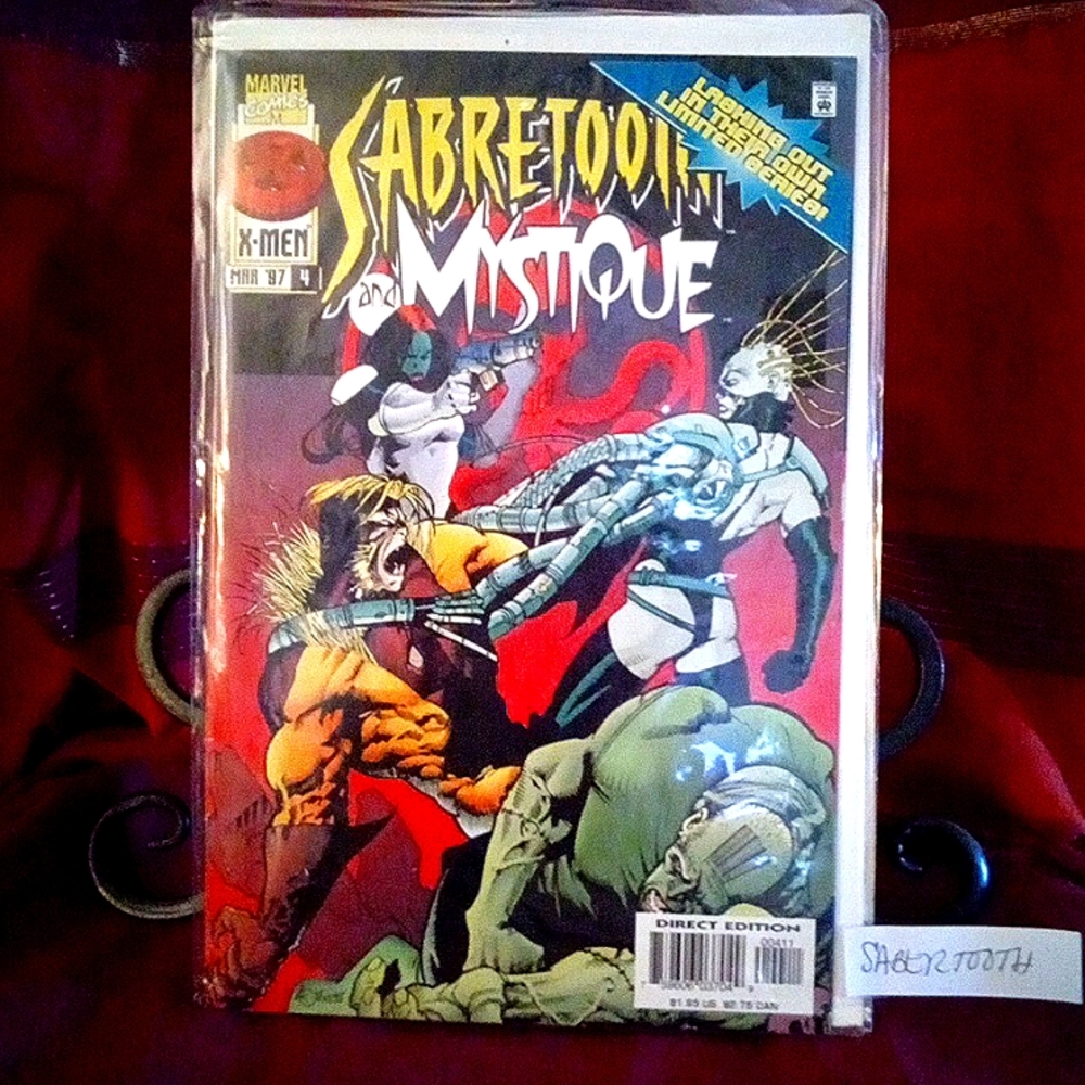 Sabretooth and Mystique Comics E4 / March 94